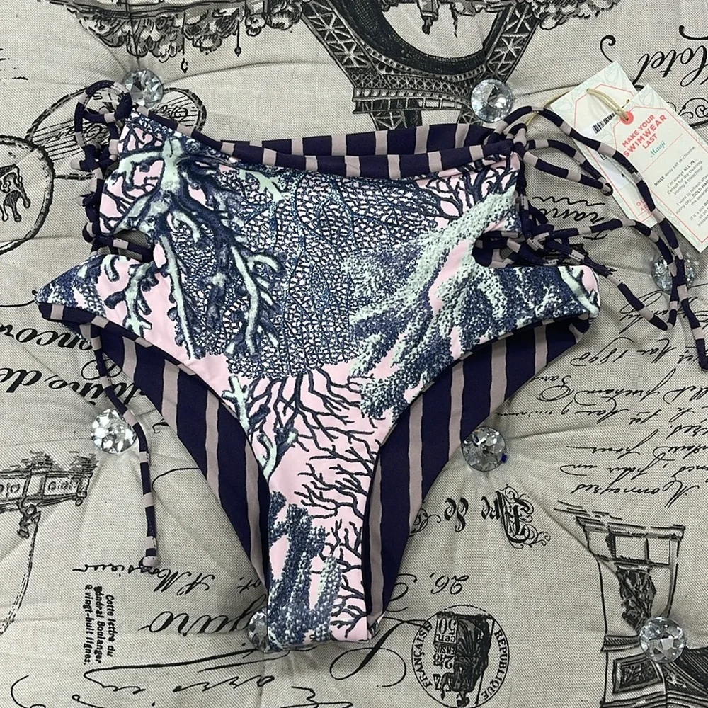 Maaji Acai Smoothie Reversible Cheeky Bikini Bottom - Picture 11 of 11